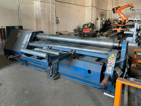 Stroj za kružno savijanje lima sa 4 valjka Faccin 4hel 2622